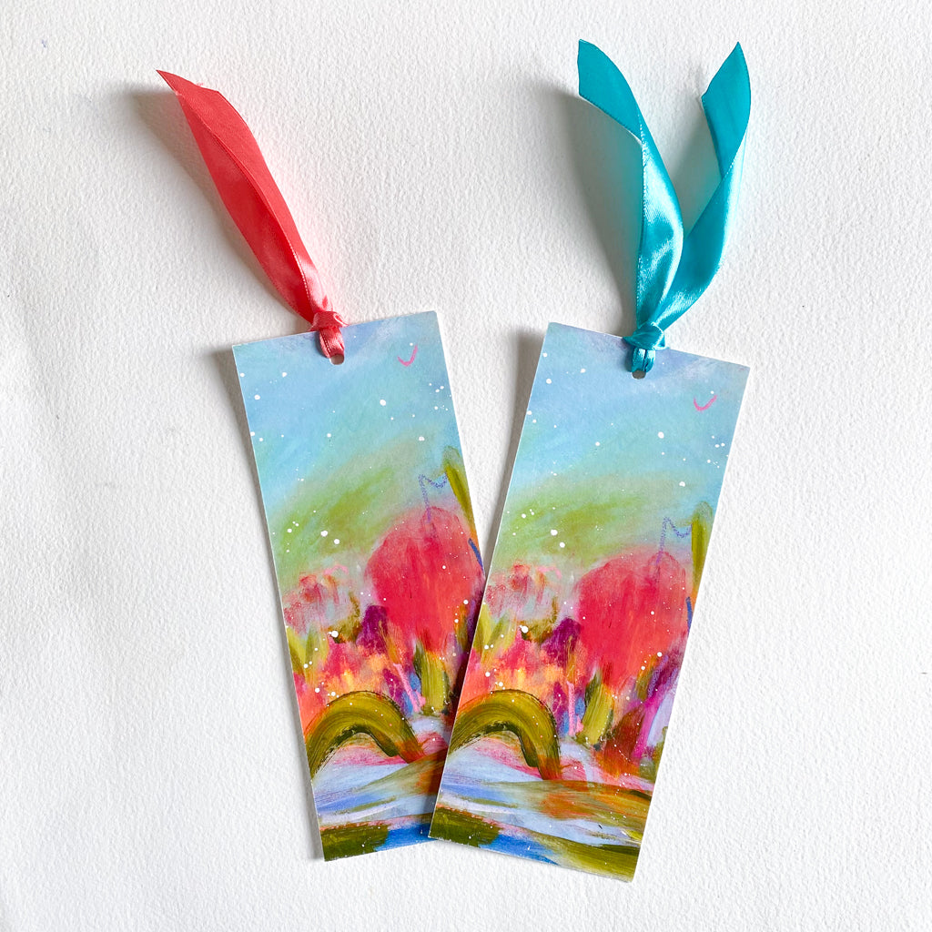 Bookmark Daylight's Kiss | Floral Abstract Bookmark