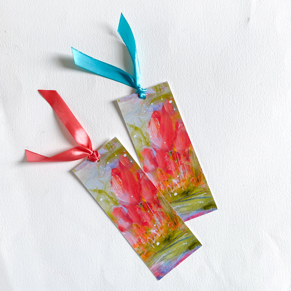 Bookmark Flourish | Floral Abstract Bookmark