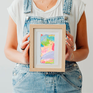 Little Gems | Tiny Abstract Paintings on Paper