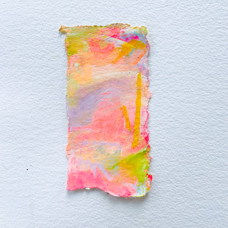 Little Gems | Tiny Abstract Paintings on Paper