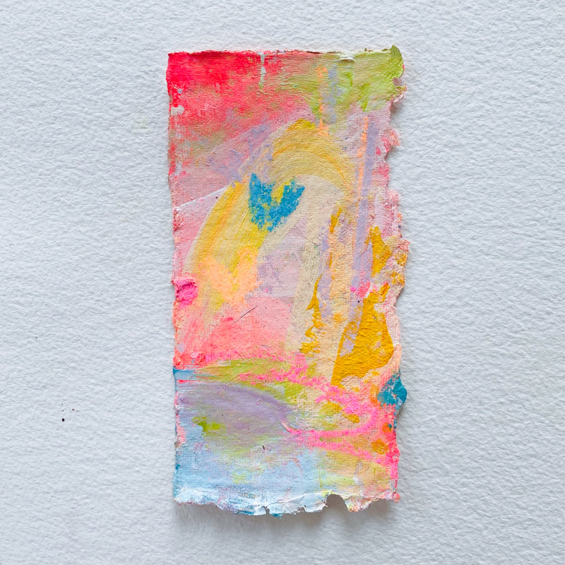 Little Gems | Tiny Abstract Paintings on Paper