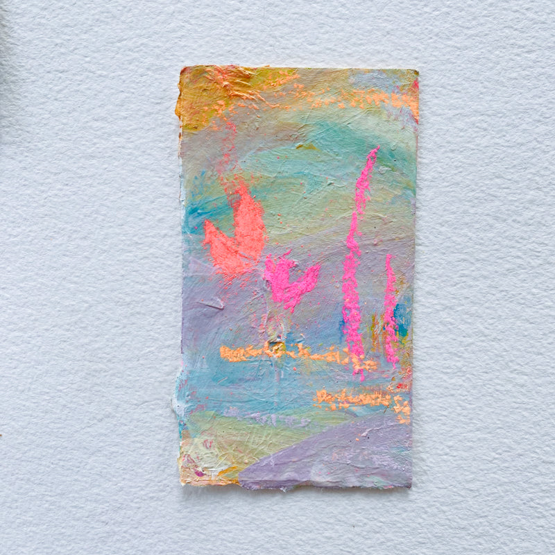 Little Gems | Tiny Abstract Paintings on Paper