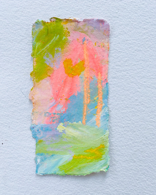 Little Gems | Tiny Abstract Paintings on Paper