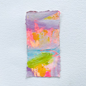 Little Gems | Tiny Abstract Paintings on Paper