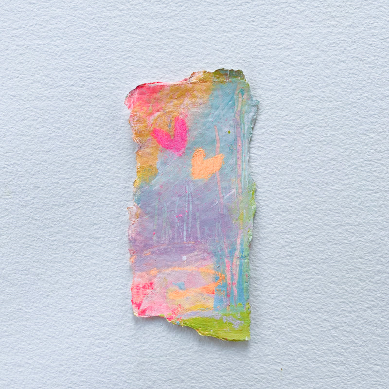 Little Gems | Tiny Abstract Paintings on Paper